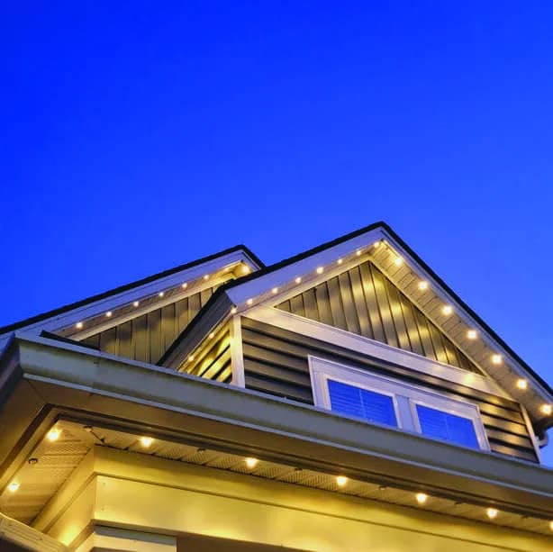 Permanent Roofline Lighting